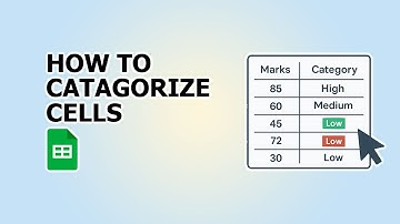 Gegevens categoriseren in Google Sheets | Uw gegevens eenvoudig organiseren (stap-voor-stap handl...
