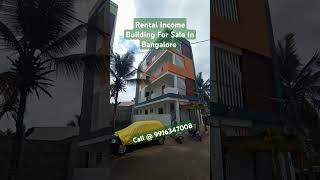 800Sqft G 3 Rental Income Independent House For Sale Bangalore | Andrahalli, Magadi Road, 46k Rent