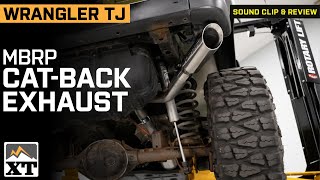 Jeep Wrangler TJ MBRP Armor Plus Cat-Back Exhaust Review & Sound Clip