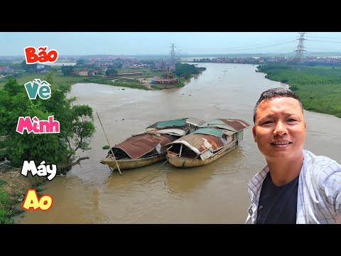 Máy Ao Bắt Hết Cá Khi Lũ Lớn Tràn Về Và Đi Hỏi Mua Thuyền Mình Sẽ Sống Ngoài Sông / Quế Nghịch