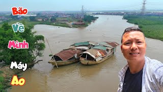 Máy Ao Bắt Hết Cá Khi Lũ Lớn Tràn Về Và Đi Hỏi Mua Thuyền Mình Sẽ Sống Ngoài Sông / Quế Nghịch