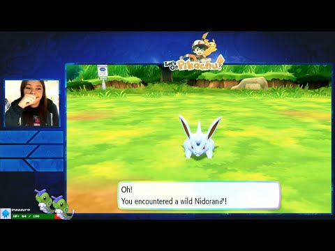 Shiny Nidoran Reaction On Pokemon Lets Go Pikachu After 24hrs Of Hunting