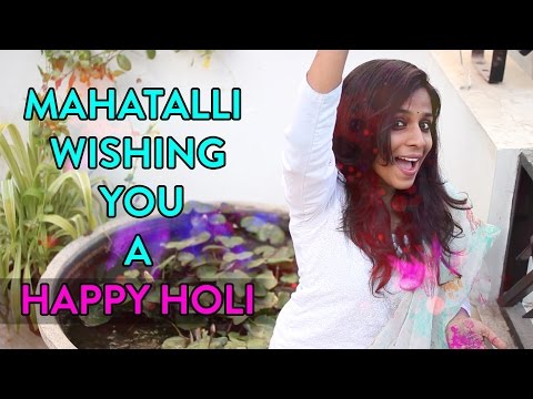 Mahathalli Wishing You A Happy Holi || Mahathalli || Tamada Media