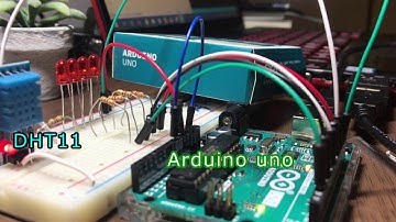 Arduino unoとDHT11で簡易湿度計をつくってみた