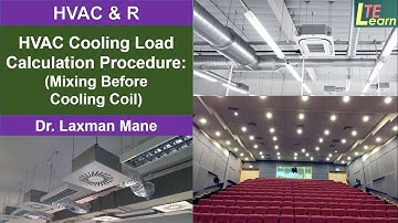 | HVAC Cooling Load Calculation Procedure | Mixing Before CC |