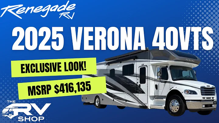 2025 Renegade Verona Super C 40VTS |Triple Slide Luxury Diesel RV FOR SALE @The RV Shop @RenegadeRV