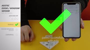 How to pair Aeotec Door/Window Sensor ZW112-A with Ezlo hubs