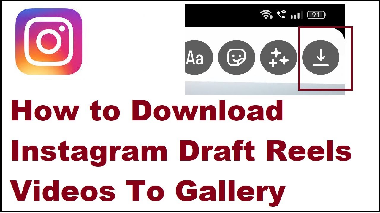 how-to-download-instagram-draft-reels-videos-to-gallery-youtube
