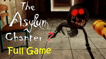 The Asylum chapter 2 Full Game & Ending Playthrough Gameplay - Roblox Horror Game