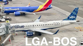 The End of An Era: JetBlue Airways LGA-BOS Full Flight – N324JB