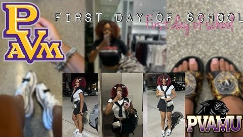 GRWM: Back to school prep +first day of junior year at prairie view a & m university! 