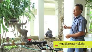 ปลูกมันสำปะหลังในระบบน้ำหยด ตอนที่ 2 ความเสียดทานภานในท่อ