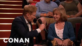 Conan Sings Happy Birthday To A Lucky Audience Member | CONAN on TBS