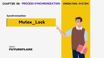 Mutex_Lock Process Synchronization In Operating System | Explained with Simple Pseudocode & Example