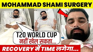 Mohammad Shami Surgery in London Updates to fans after World Cup Injury Indian Pacer
