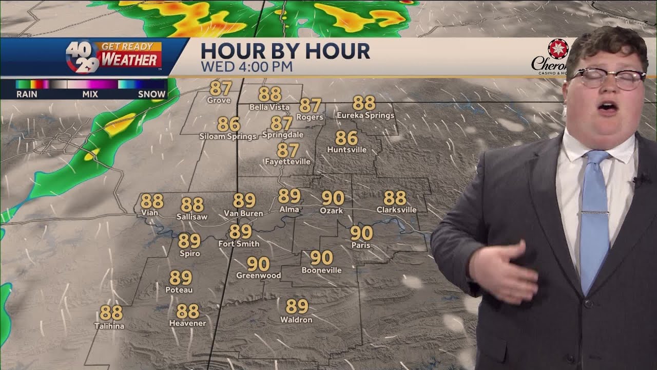 Warm up on the way in Arkansas - YouTube