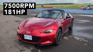 2019 Mazda Miata MX-5 Track Review - More Power & Fun!