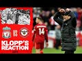 Klopp&#39;s Reaction: Controlling the game, Minamino &amp; Ox injury update | Liverpool vs Brentford