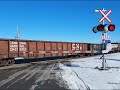 CN ES44AC 3854 w/ SAAHC Horn Show Leads Manifest Train 314