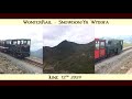 WonterRail - Snowdon Mountain Railway at the Summit June 12th 2024