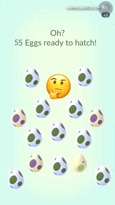 When I hatched rarest Shiny from eggs..... 😳 Pokemon go