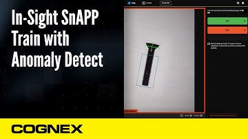 In-Sight SnAPP Sensor: Training with the Anomaly Detector App | Cognex Support
