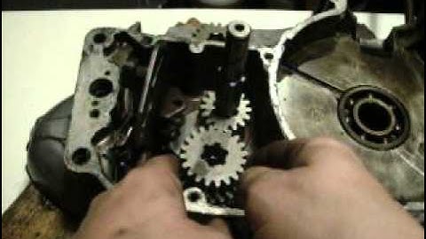 Jawa 559 Gear Box / Transmission Assembly