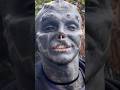 A Crazy Man Transforms Himself Into An Alien 