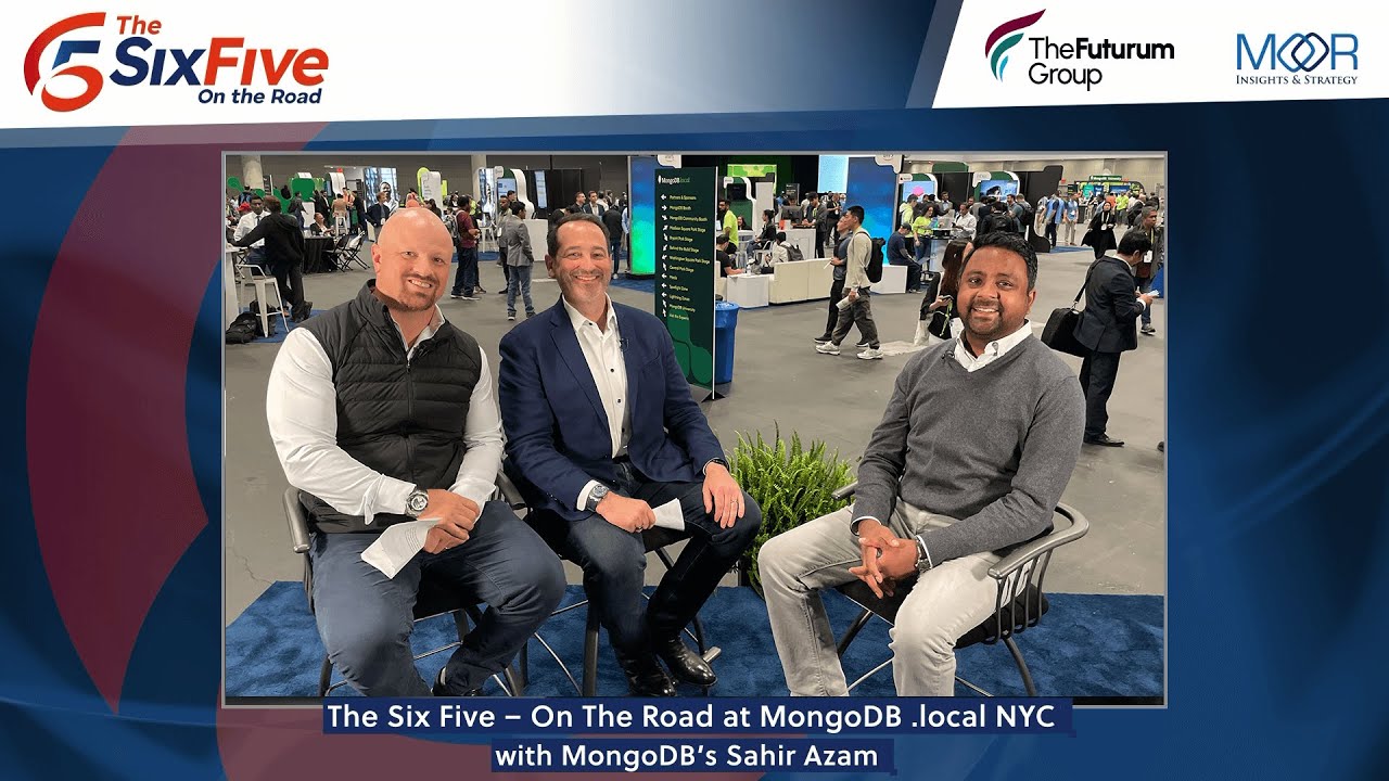 The Six Five On The Road At MongoDB local NYC With MongoDB s Sahir The six five on the road at mongodb local nyc with mongodb s sahir