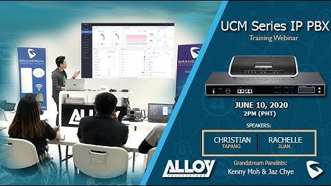 Grandstream IP PBX Training - Webinar