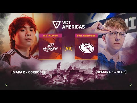 100 vs. EG | VCT Americas Etapa 2 | Playoffs - Dia 3 | Mapa 2: Corrode