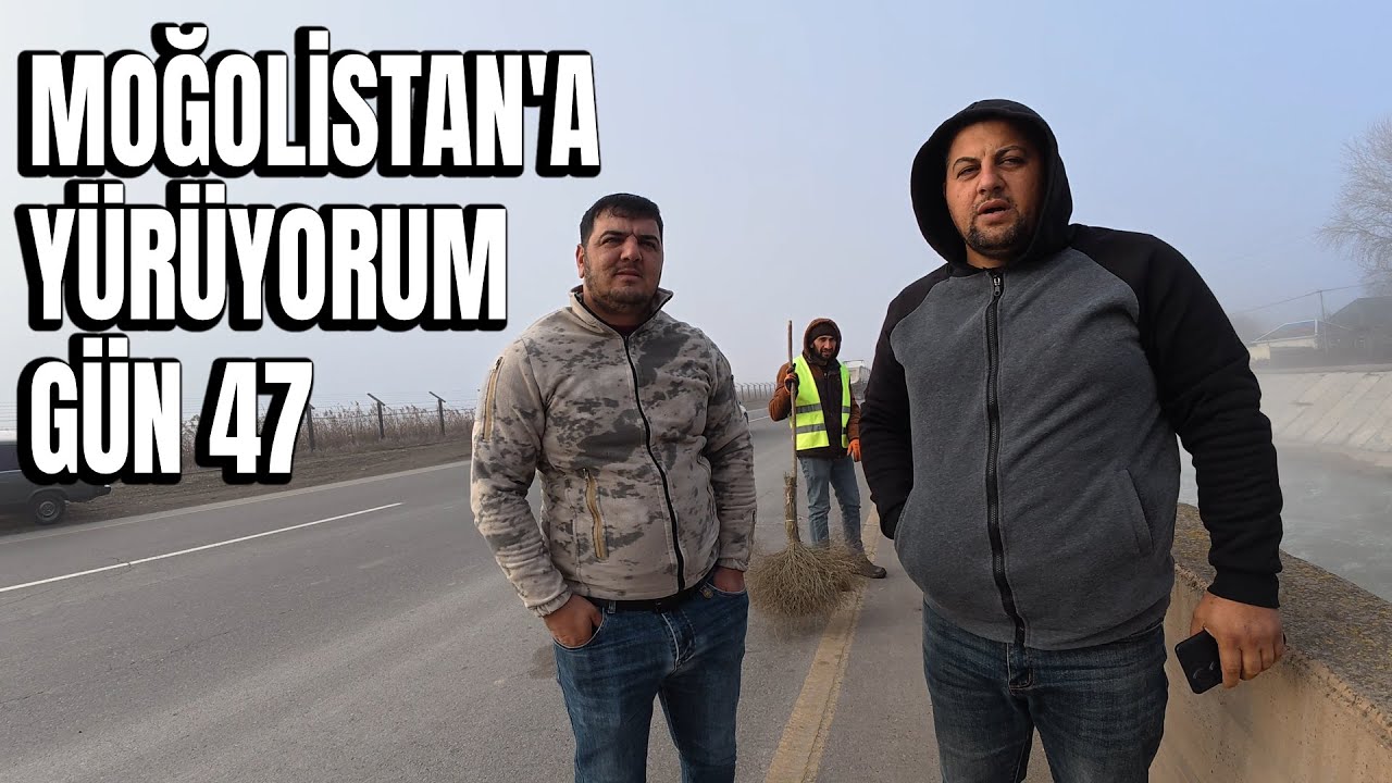 Türkiye’den Moğolistan’a Yürüyorum 🚶🏿‍♂️ Gün 47 (Bahramtəpə – Biləsuvar Yolu | 33 KM)