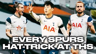 EVERY SPURS HAT-TRICK AT TOTTENHAM HOTSPUR STADIUM // SON, BALE, KANE, LUCAS & LANKSHEAR