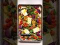 Yasmin Fahr’s Sheet-Pan Baked Feta With Broccolini, Tomatoes and Lemon🍋 Roast at 400F for 15-20 min