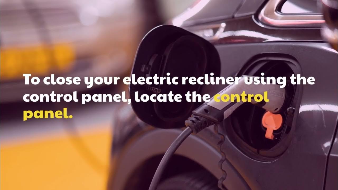 How to Manually Close an Electric Recliner YouTube