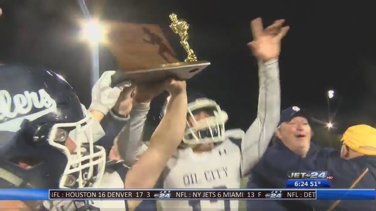 Oil City football team of the week (11418) YouTube