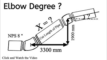 Calculation and fabrication of any degree offset | Travel Length Formula | Piping formulas #piping