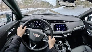 2023 Cadillac XT4 Premium Luxury AWD  POV Review