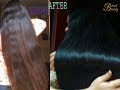 2 Step Henna Indigo Process| Dye Hair Black Naturally With Henna+Indigo