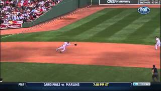 2011/08/06 Youkilis' nice snag