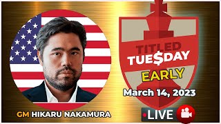 GMHikaru - HIKARU HIMSELF! World Cup & Titled Tuesday!