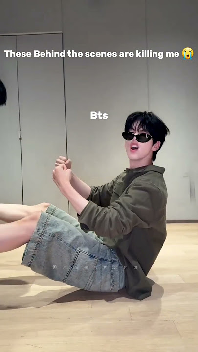 Behind the scenes of Bugati trend 😭#kpop