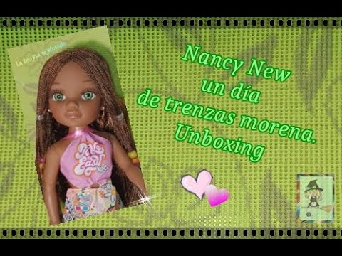 ▷Muñeca Nancy Comunión con el pelo moreno