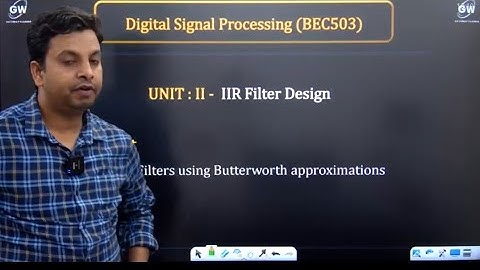 [BEC503 Digital Signal Processing][DSP UNIT-2]DSP U-2 Lec-5 