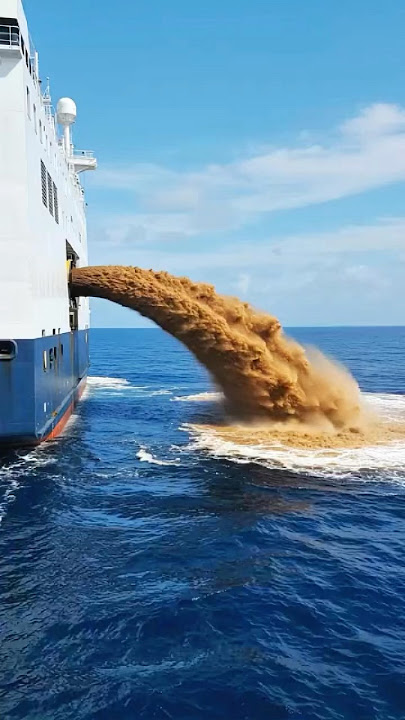 Billion-dollar ships actually do this in the ocean?!😓#cruiseship  #DidYouKnow  #facts  #knowledge