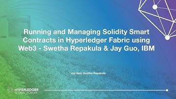 Running and Managing Solidity Smart Contracts in Hyperledger Fabric using Web3 - Part 2