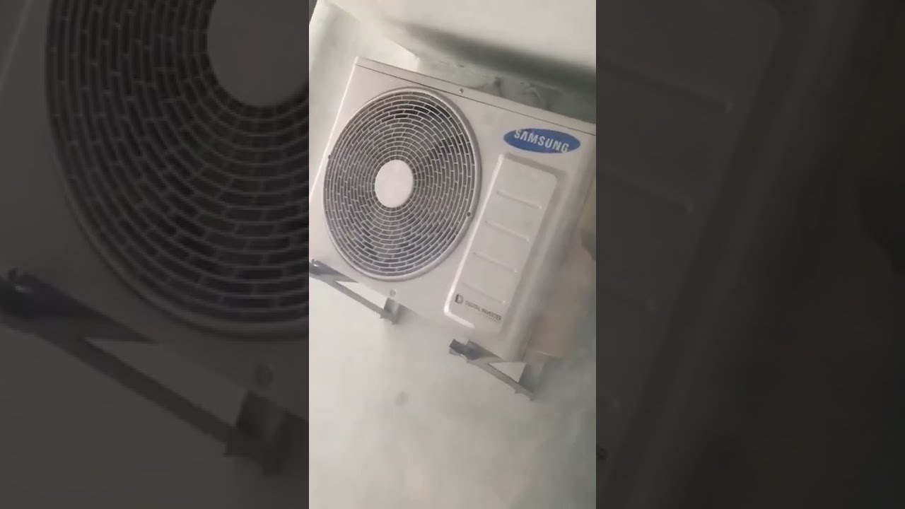 Samsung Digital Inverter Air Conditioner In Abandoned Bank