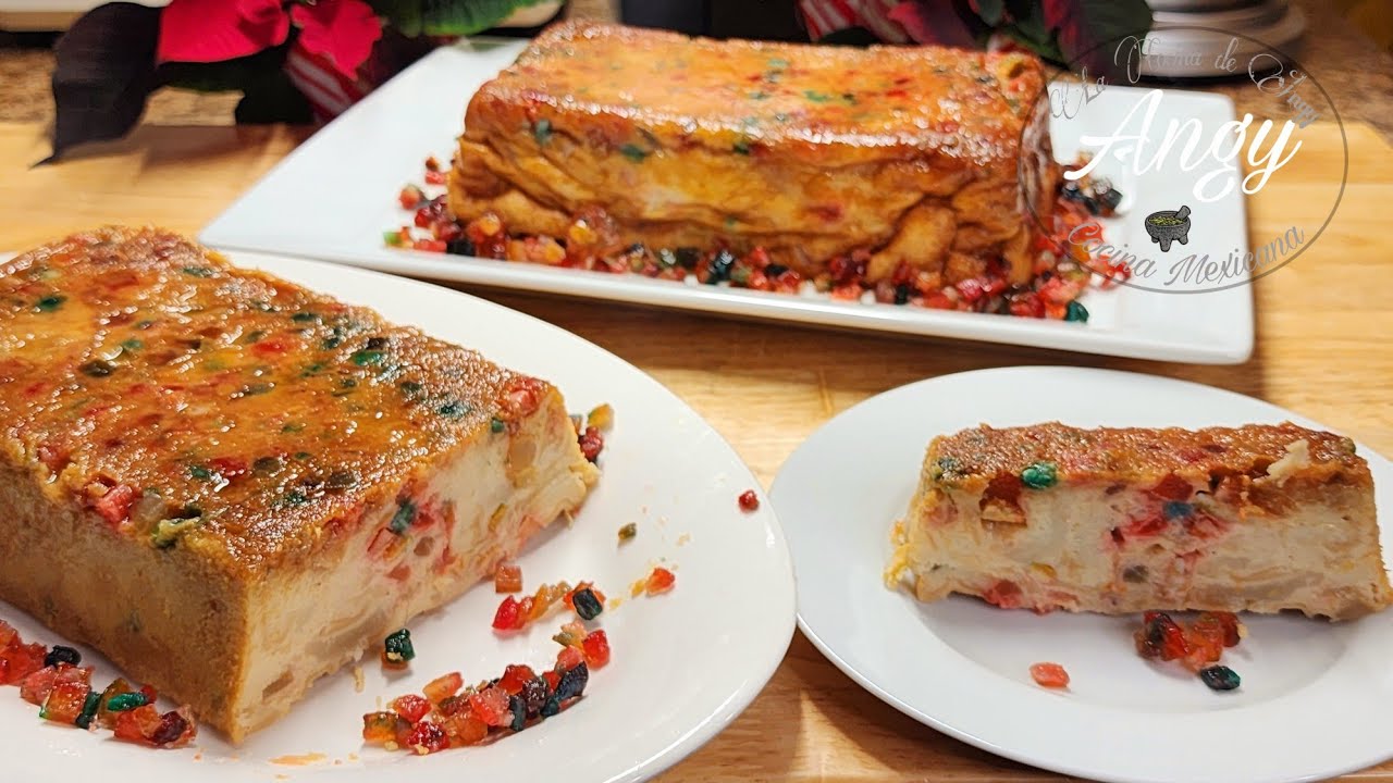 💥 Como Hacer Budín de Pan Navideño Casero, Sin Horno / al Horno 💯 Fácil ...