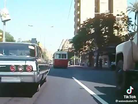 شوف شوارع القاهرة كانت عامله ازاى فى السبعينيات