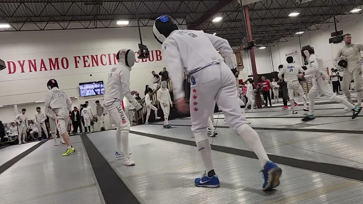 Sam G-P (CAN) Vs Yamada (JPN) Training bout 2022-1...
